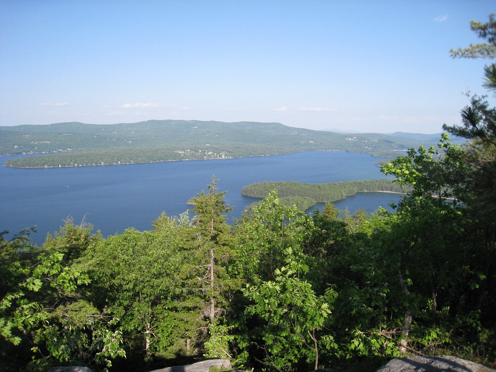 Elwell Trail NH 2010 240.jpg - The Elwell Trail North of Bristol NH, runs along Newfound Lake. The trail goes to Little and Big Sugarloaf mountains. Supposedly it also connects to Mt Cardigan. May 2010.